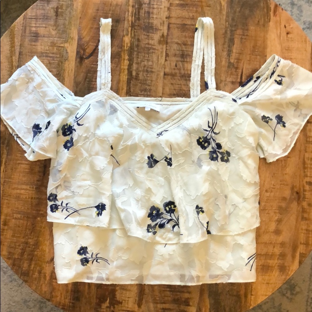 Lucky Brand Floral Blouse